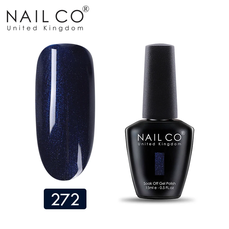 11272 NAILCO синяя серия лаков для ногтей 150 чистый цвет стойкий лак для ногтей Гибридный Esmalte дизайн ногтей гель лак - Цвет: 11272