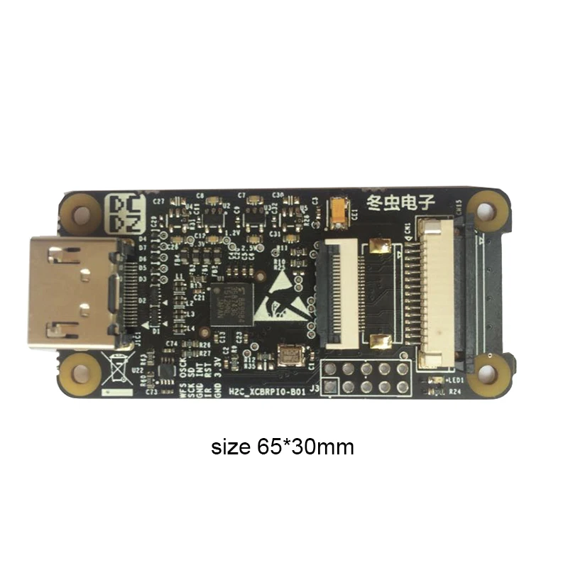 Последние Raspberry Pi ZERO HDMI адаптер плата HDMI интерфейс к CSI-2 TC358743XBG для 3B 3B+ T0946