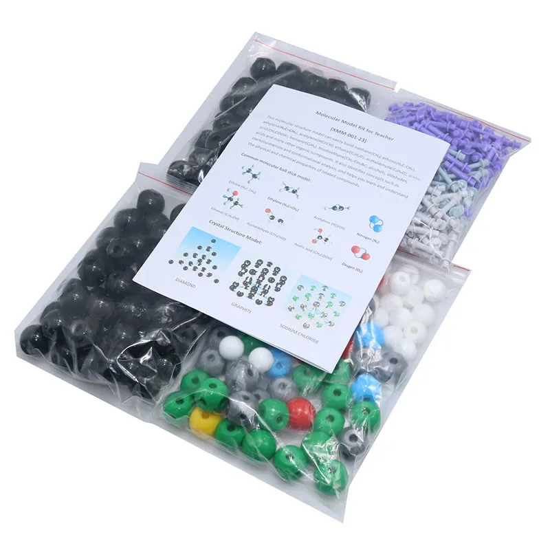 426 pcs/set Chemistry teaching laboratory supplies can be combined with organic and inorganic molecular structural models