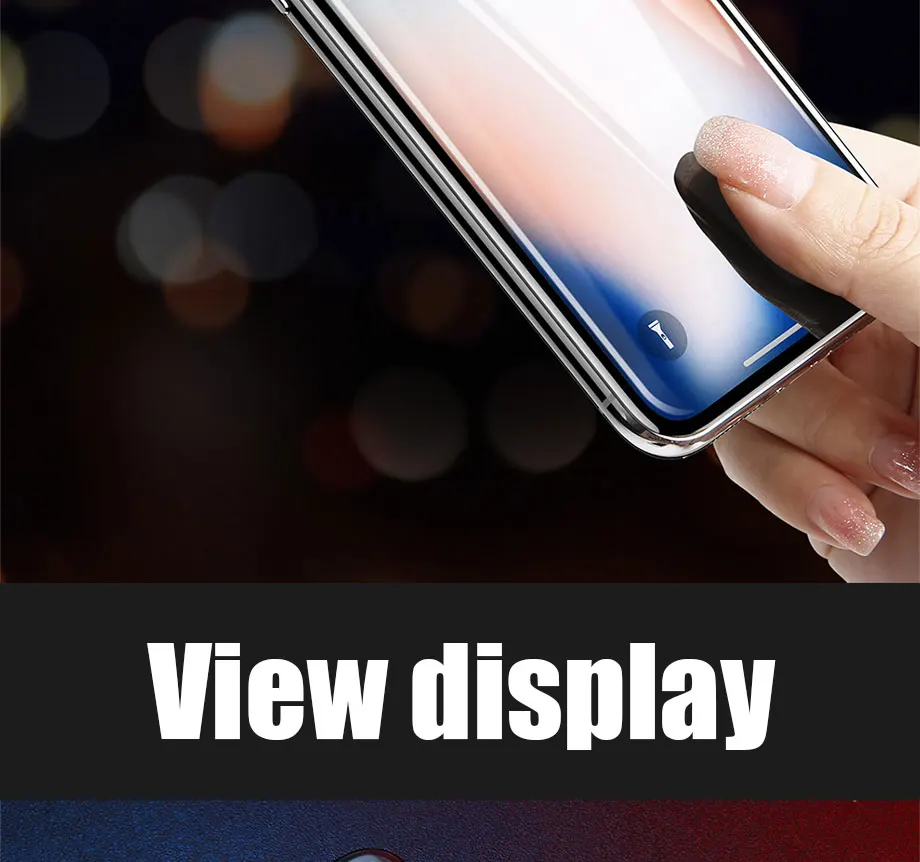 500D полное покрытие защитное стекло для iPhone 11 Pro XS Max X XR Защита экрана для iPhone 7 6 8 Plus 5 6s закаленное стекло