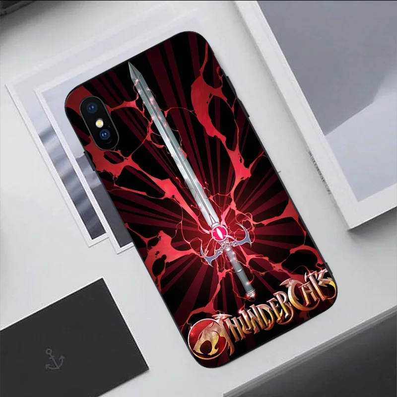 case 3 Чехол для iphone XR X 11 pro xs максимальный Чехол 7 8 6s 6 plus Мягкий чехол 5s se 5 animation Thundercats TPU силиконовый чехол мультяшный чехол - Цвет: case 3