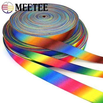 

5Meters 23/30/38mm 2mm Printed Canvas Webbings High Tenacity Backpack Strap Webbing Ribbons Clothes Bag Sewing Tape Bias Binding