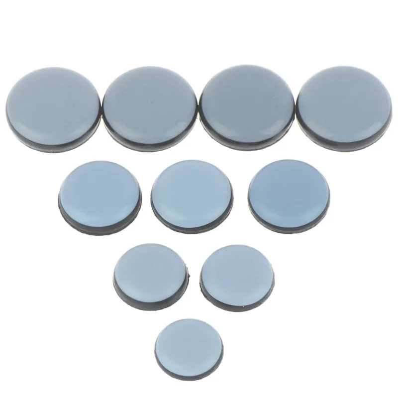 4pcs Furniture slider Pad Rubber Chair Leg Bases Table corner Feet Protector Door Close Buffer Bumper Stop Cushion Hardware |
