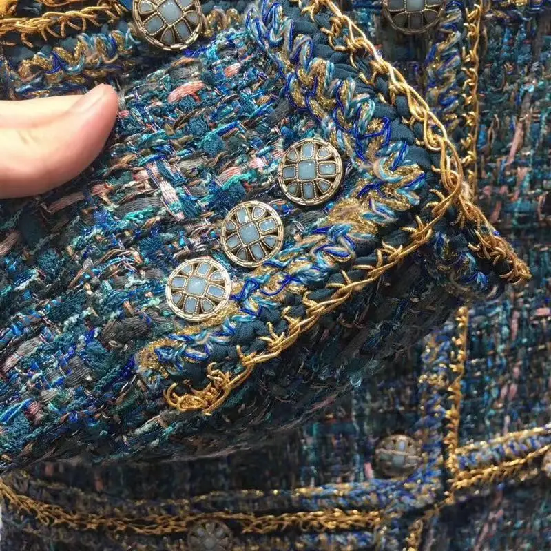 AH09319 Модные женские пальто и куртки подиумная Роскошная известная марка европейский дизайн вечерние женская одежда