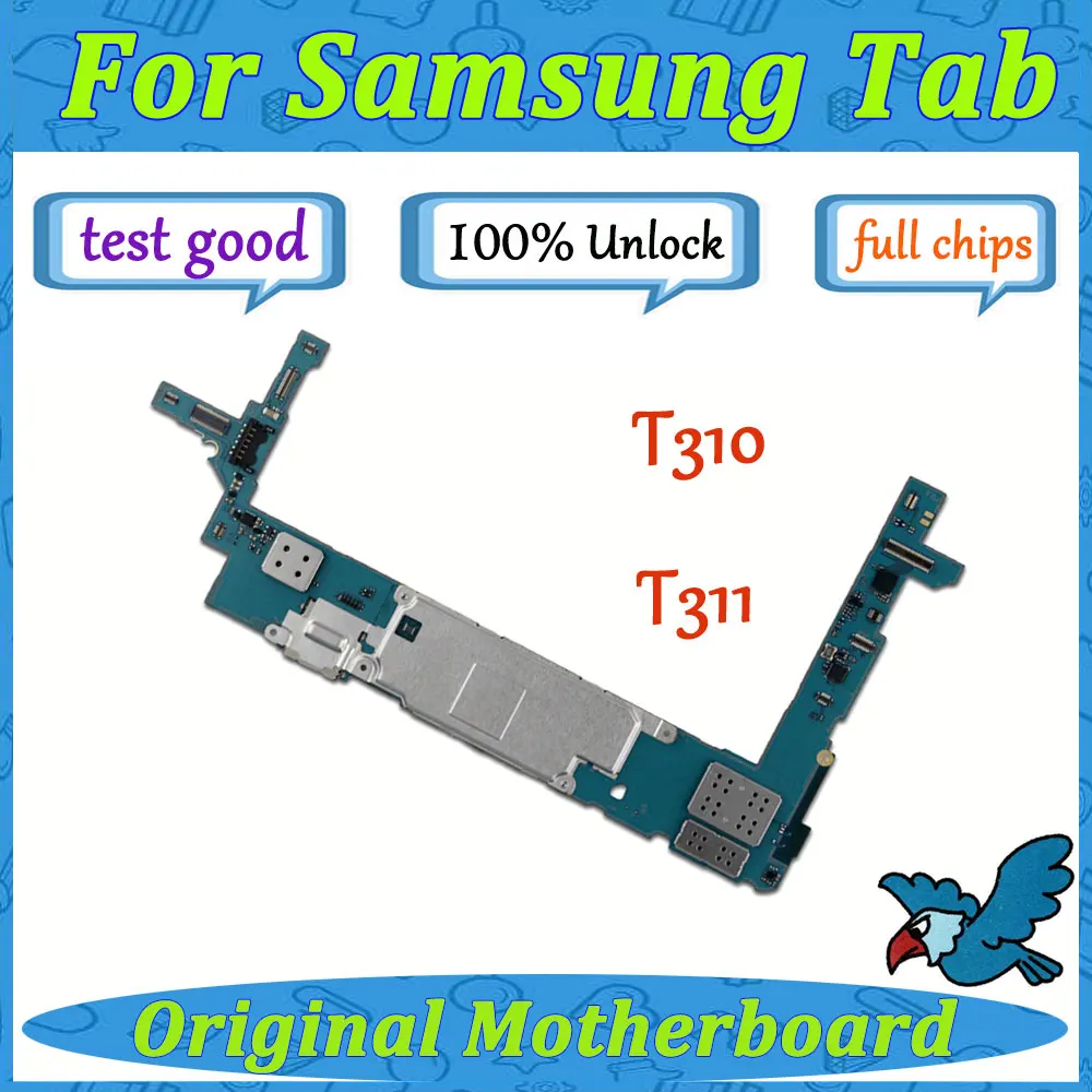 Материнская плата для Samsung Galaxy Tab 3 8 0 T310 T311 T315 материнская Android логическая с полным