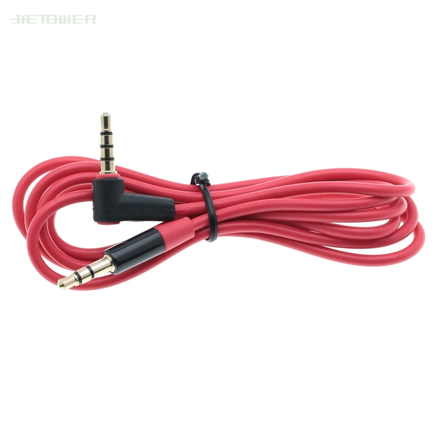 300pcs lot 3 5mm Male to Male Detox Pro Headphone Replacement Audio Extension Cable AUX Cable wholesale cheap