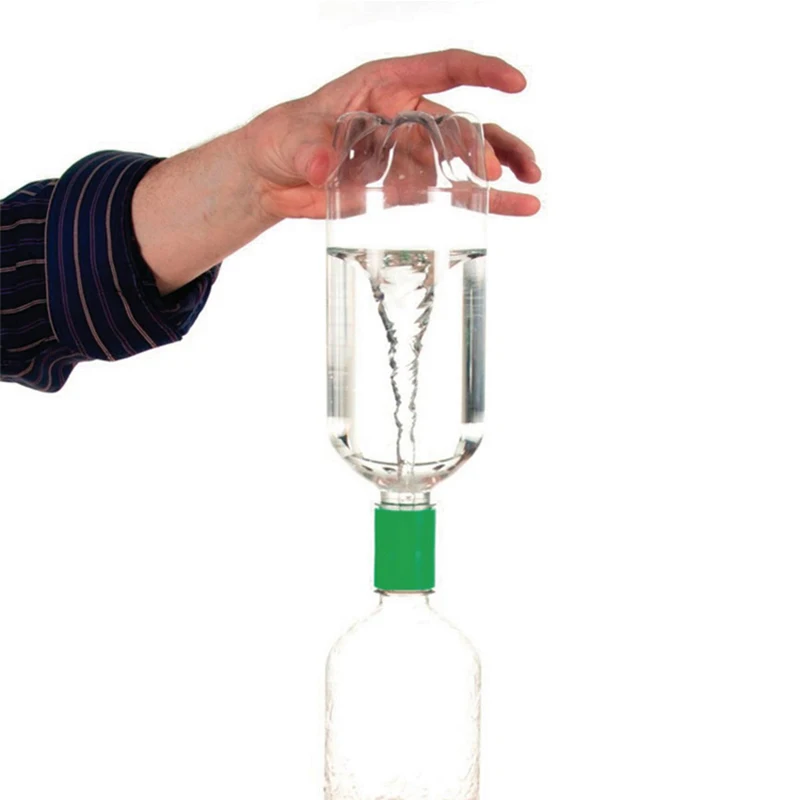 Tornado Connector Tube Experiment Bottle Water Science Cyclone Sensory