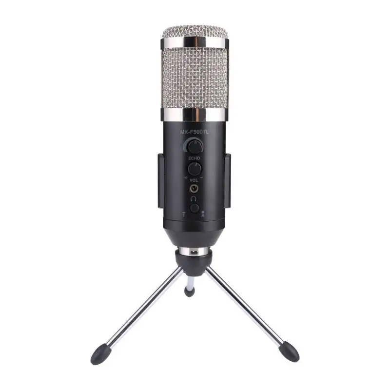 

Handheld Microphone MK-F500TL Portable Large Diaphragm Studio Recording Microphones for Mobile Phone Computer Vocal Mic