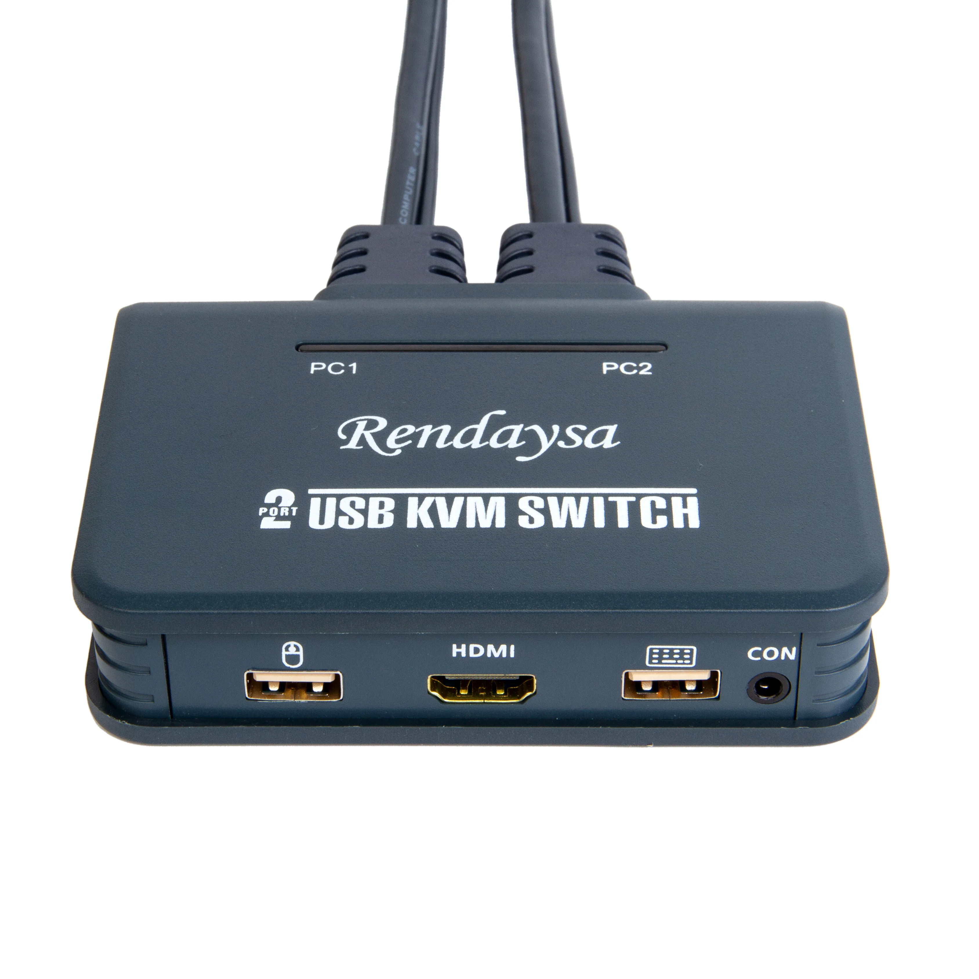 HDMI KVM переключатель, Модернизированный секунд коммутатор 2-переключатель порта HDMI мульти-компьютерная USB мышь и клавиатура переключатель для компьютера