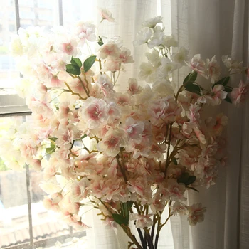 

Artificial Flowers Cherry blossom tree INS Style High-grade Silk High simulation Wedding decoration home Decor