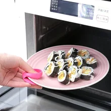 Силиконовые термостойкие перчатки, зажимы для горшка, держатель для кипячения, противоскользящие для приготовления пищи, для выпечки, для духовки, прихватки для пальцев, кухонные аксессуары