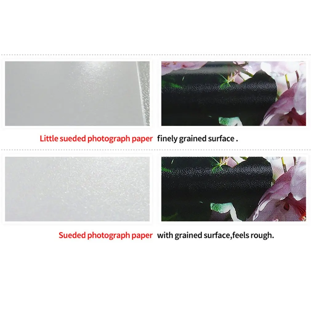TIANSE 100 листов/упаковка фотобумага для WECHAT A7 размер фото водонепроницаемый Быстросохнущий реальный цвет фотоальбом Обложка