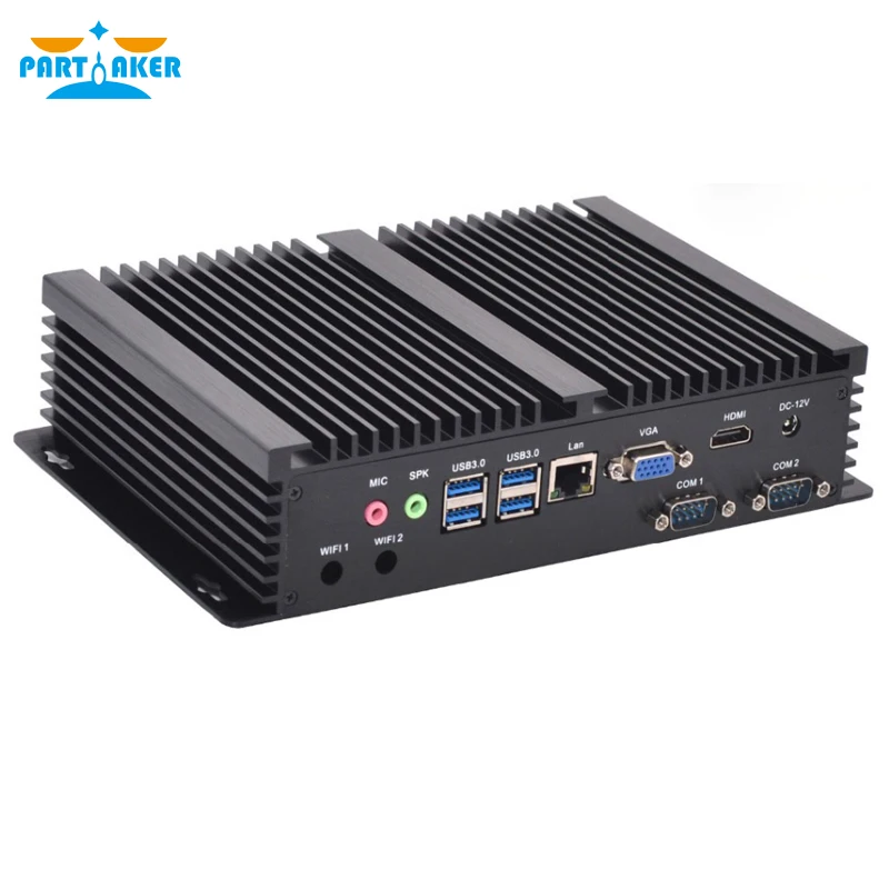 Partaker Intel Core i5 4200U Industrial Desktop i3 6157U i3 7167U Win10 Linux i3 Minipc Intel NUC 4K HD RS232 Portable PC