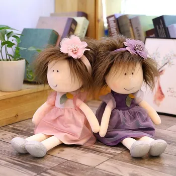 

40cm Fashion Girl Doll Handmade Rag Dolls For Home Decoration And Interior Design Gift Toy Plush Toys Series Soft Toy For Childr