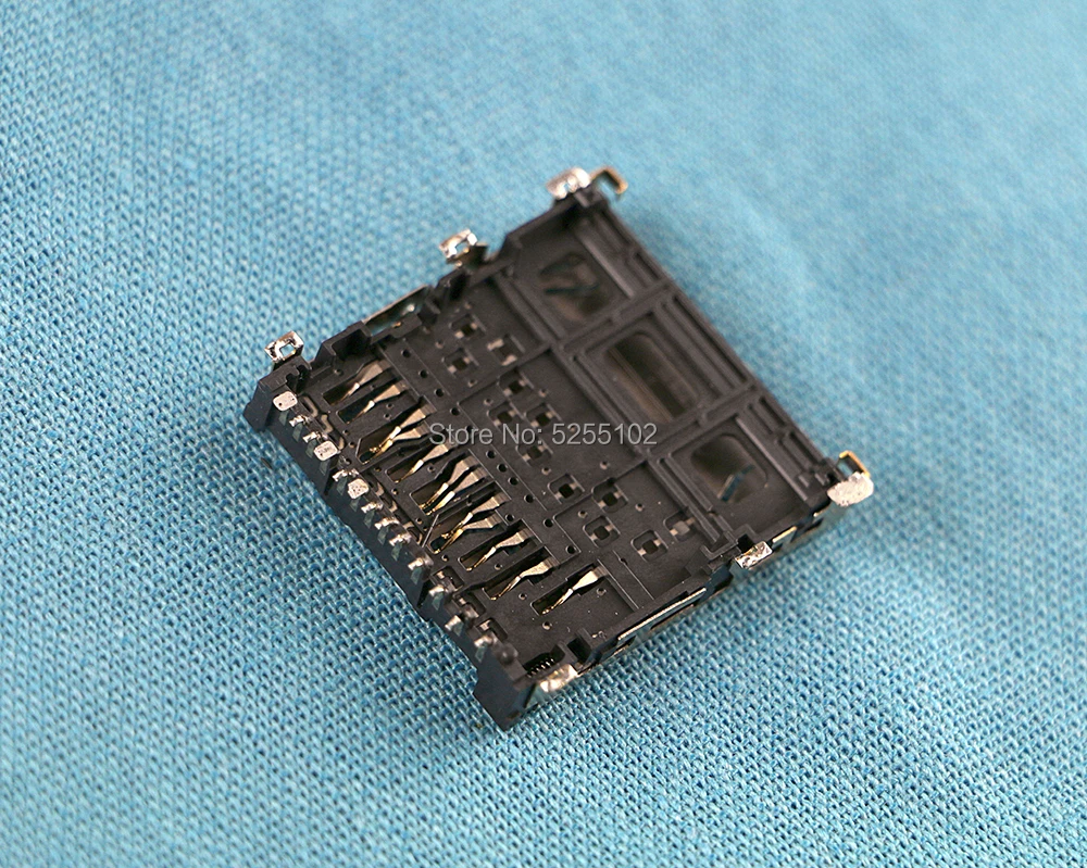 1pc/lot Sd Card Slot Socket For Nintend 3ds Xl Repair Parts Game Memory