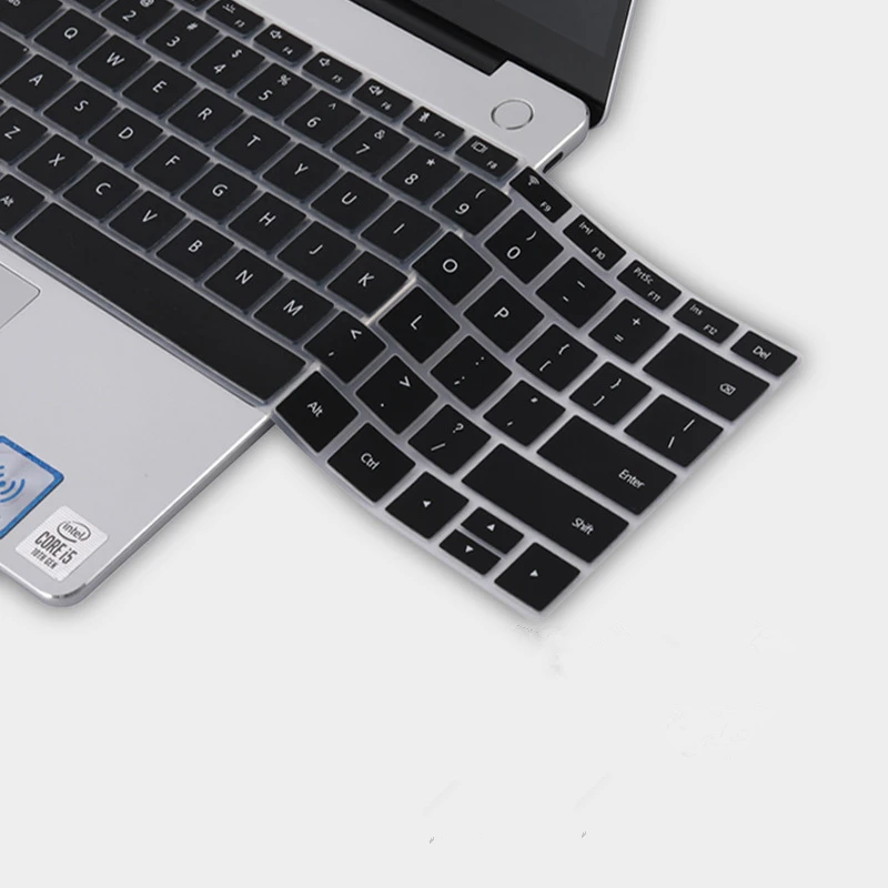 Чехол для клавиатуры с русскими буквами Huawei Matebook D14 D15 прозрачные наклейки из ТПУ