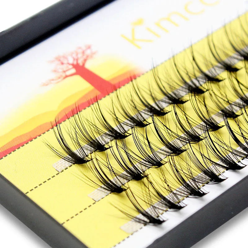 Eyelash-Extension Kimcci 60-Bundles Individual-20d Makeup Mink 3d-Russian-Volume Cilios