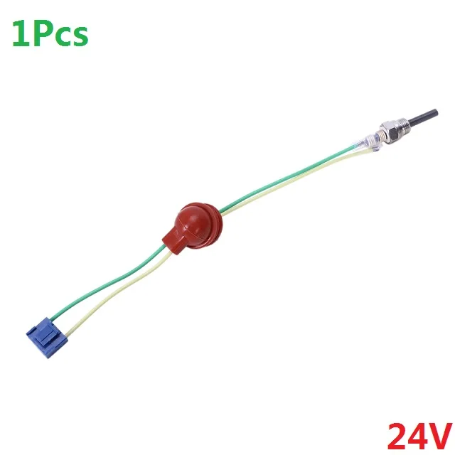 12 V-24 V 5000 Вт автомобильного обогревателя стержень зажигания показывает о Керамика Pin запальной свечи универсальная парковочная пневматический Грузовик Караван дизель энергосберегающие лампы - Цвет: 24V
