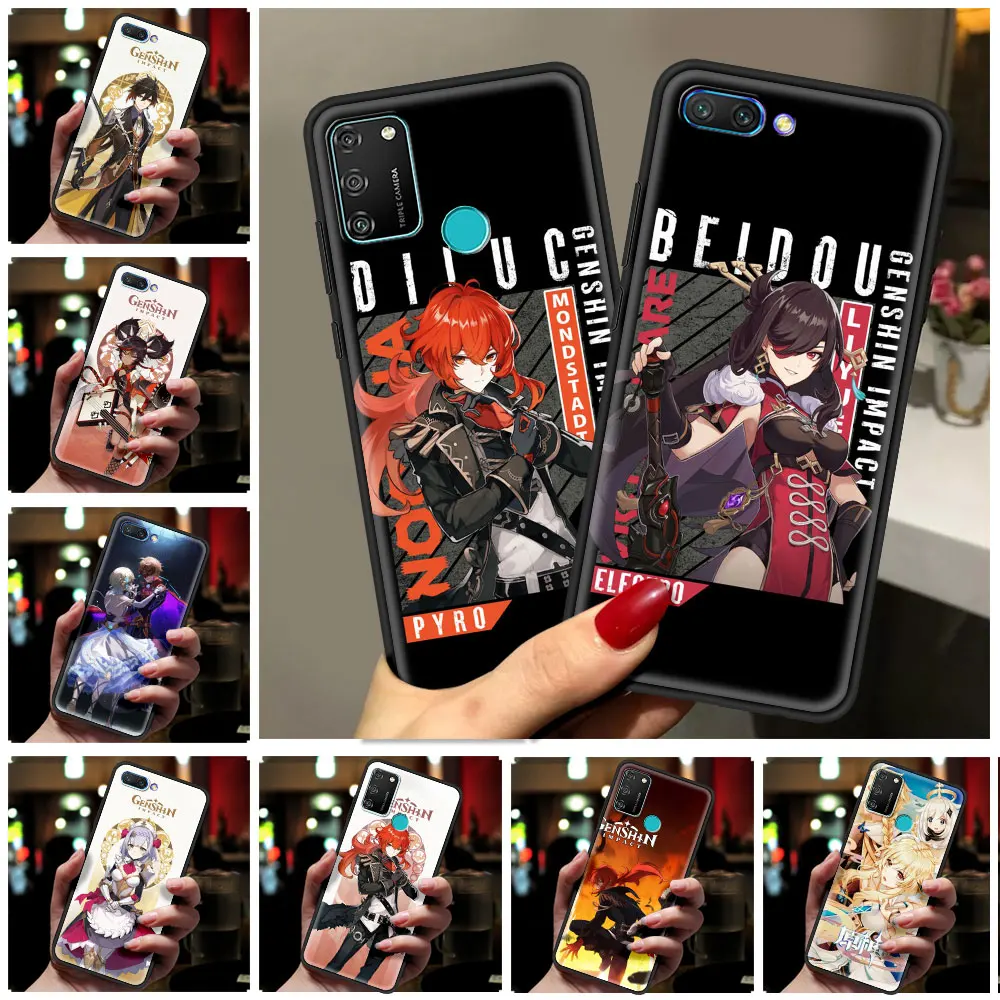 Силиконовый чехол для Honor 10i 8X 9X 9A 9C 9S 20S 20 Pro 10 Lite 8A 8S 2020 Prime | Мобильные телефоны и