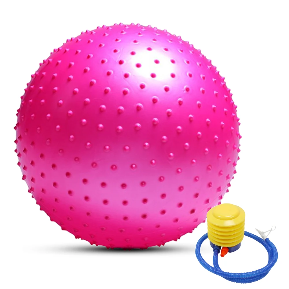 Анти-взрыв мяч для йоги утолщенный стабильный баланс мяч пилатес Женский фитнес-мяч 55 см/65 см/75 см подарок воздушный насос