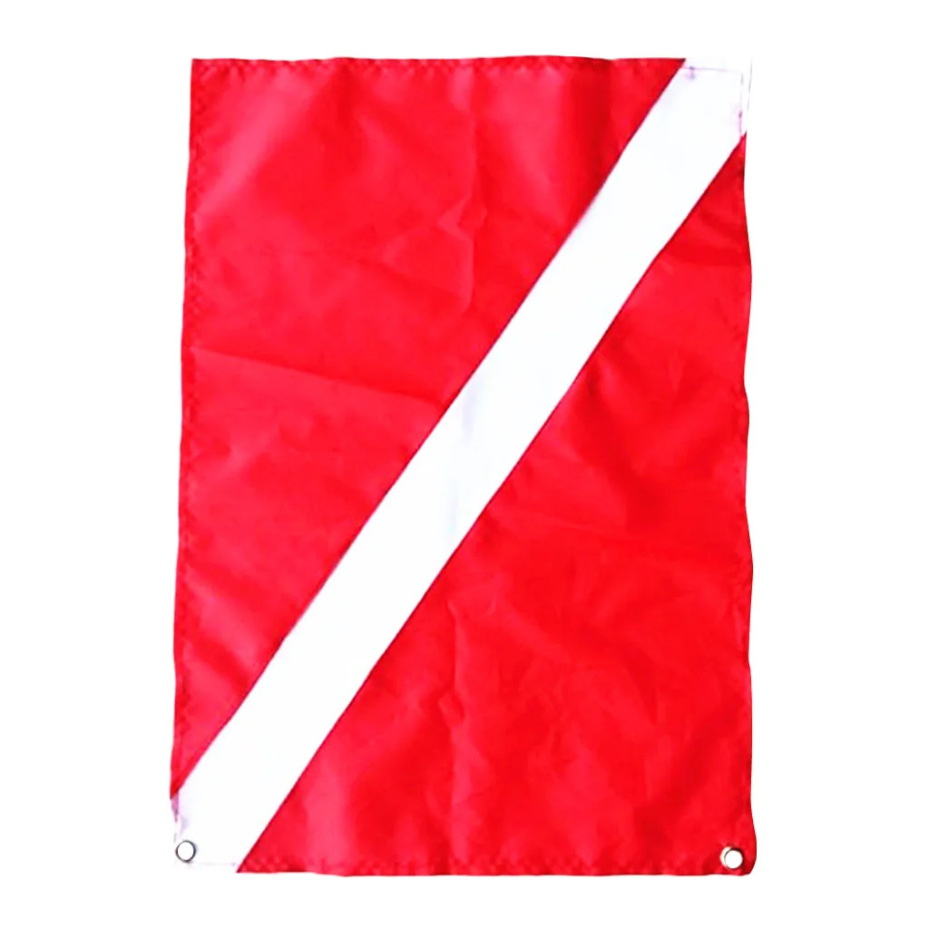 Dive Diver Down Flag (Scuba Flag) Boat Flag Safety Diving Signal Accessories