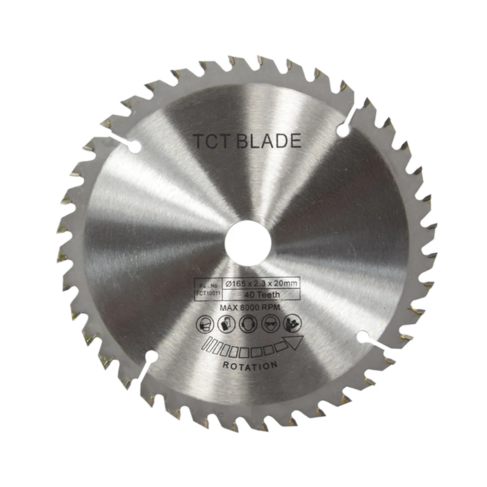 1pc 165mm 24/40/48/60t Wood Carbide Saw Blades For Multifunction