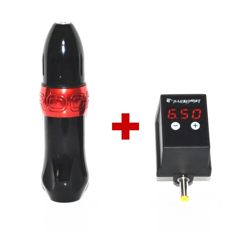 Newst роторная машинка для татуажа пистолет Мощный Тихий с DC Татуировка мини мощность запасы для набора для татуировок