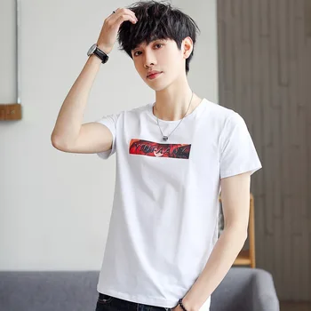 

Size 5XL Tee Shirt Homme Summer Short Sleeve Casual Men's T Shirts Male TShirts Camiseta Tshirt Homme
