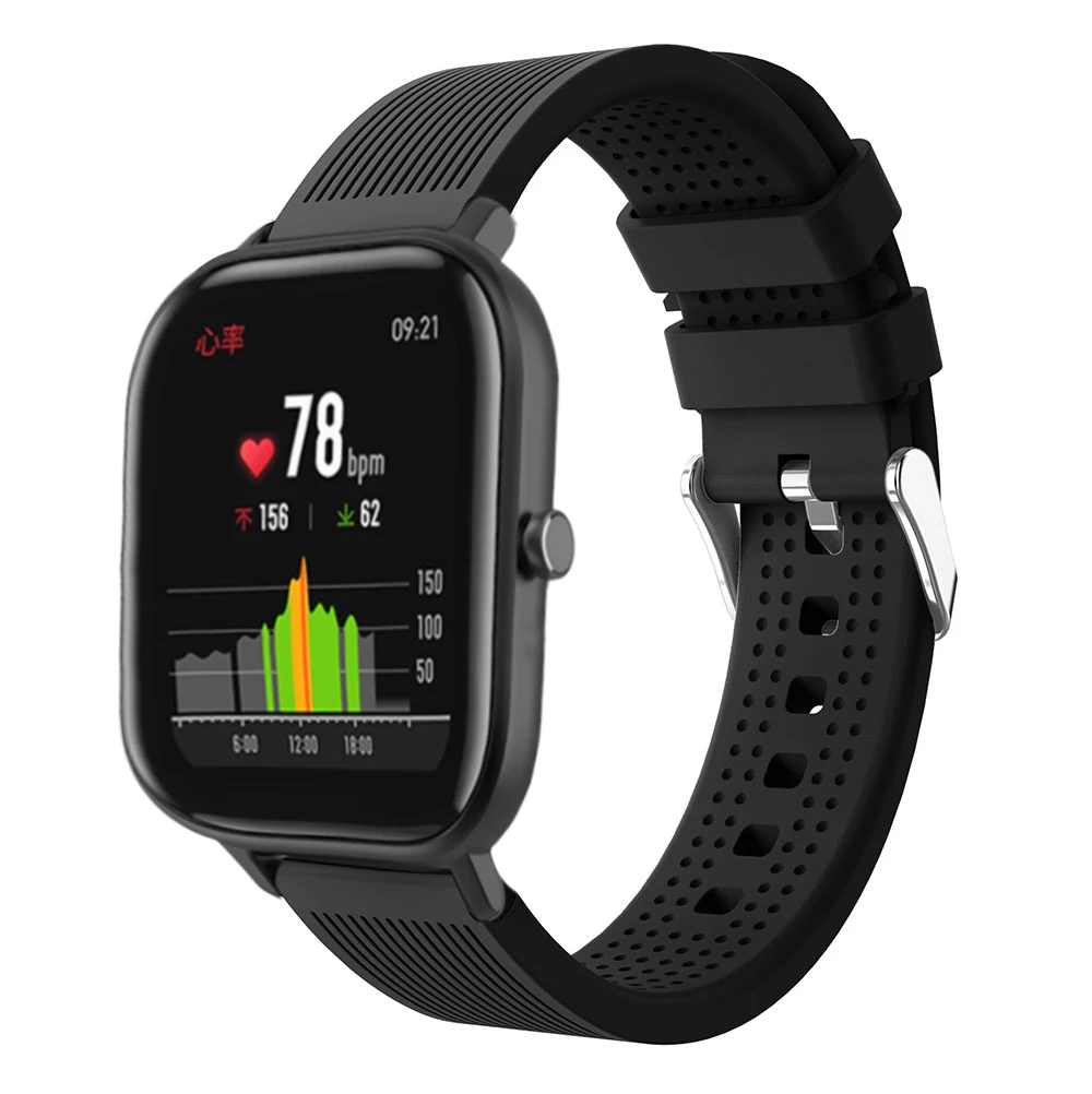 Silicone Band for Xiaomi Huami Amazfit GTS /GTR 42mm/Bip Lite Strap Smart  Watch Bracelet Wristband 20mm Sport Replace Correa|Smart Accessories| -  AliExpress