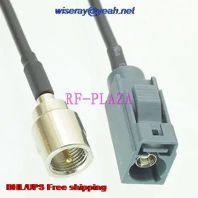 

DHL/EMS 50 pcs Cable 6inch Fakra SMB G 7031 female to FME male RG174 RF Pigtail jumper cable with one year warranty-A2