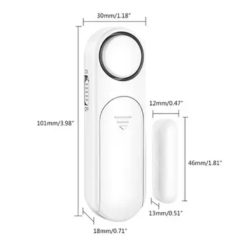 

Home Guard Alarm Against Theft Door / Windows Wireless Remote Control Alarm M0XD