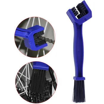 

Bicycle Chain Cleaners Brush Set 2 in 1 Clean Scrubber Throwaway Brusher Tool Plastic Bike Chain Cleaner Bike Accessories
