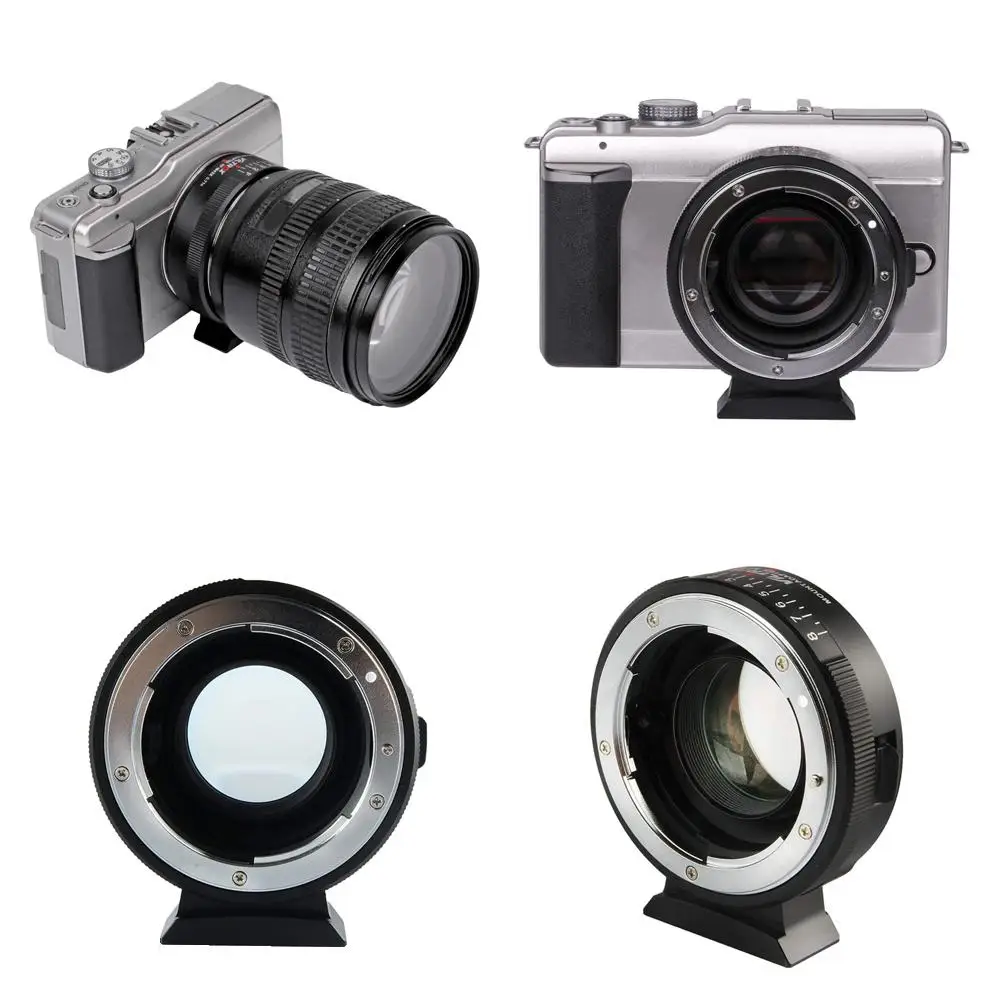 

Viltrox NF-M43X Focal Reducer Lens Adapter for Niko-n F G D to M4/3 Cameras Mirrorless Camera