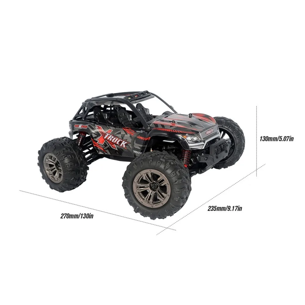 Q902 1:16 бесщеточный ру автомобиль 4WD двигатели Вождение пустыня грузовик привод Bigfoot пульт дистанционного управления модель автомобиля внедорожник игрушка