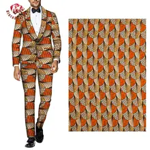 Анкара ткань Африканский настоящий воск принт Анкара бинта настоящий воск высокое качество 6 ярдов/партия африканская ткань для вечерние платья FP6245