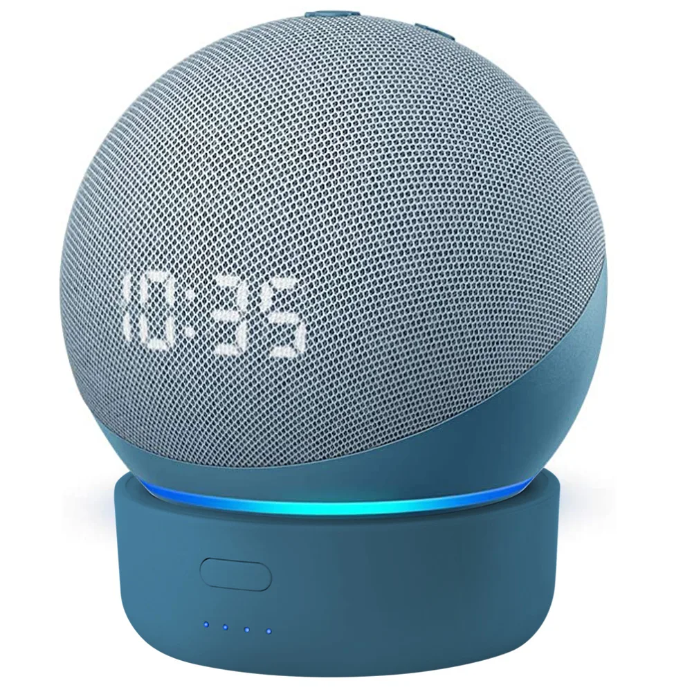 GGMM D4 5200 мАч Батарейная база для Echo Dot 4th Gen 6H игровой перезаряжаемый внешний