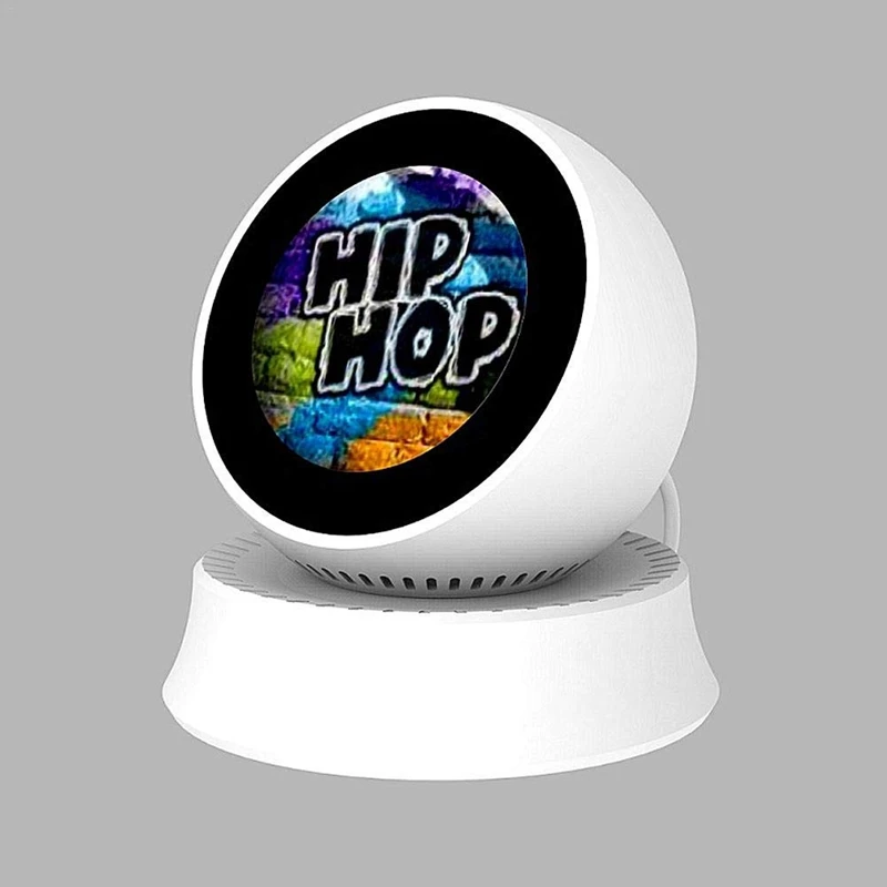 Элегантная круглая портативная стойка для батареи для Echo Spot 5200Mah (белый)