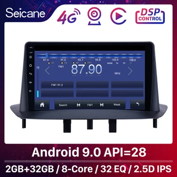 

Seicane 9 inch GPS Car Multimedia Player 2Din Android 9.1 for Renault Megane 3 2009 2010 2011-2013 2014 support Carplay SWC