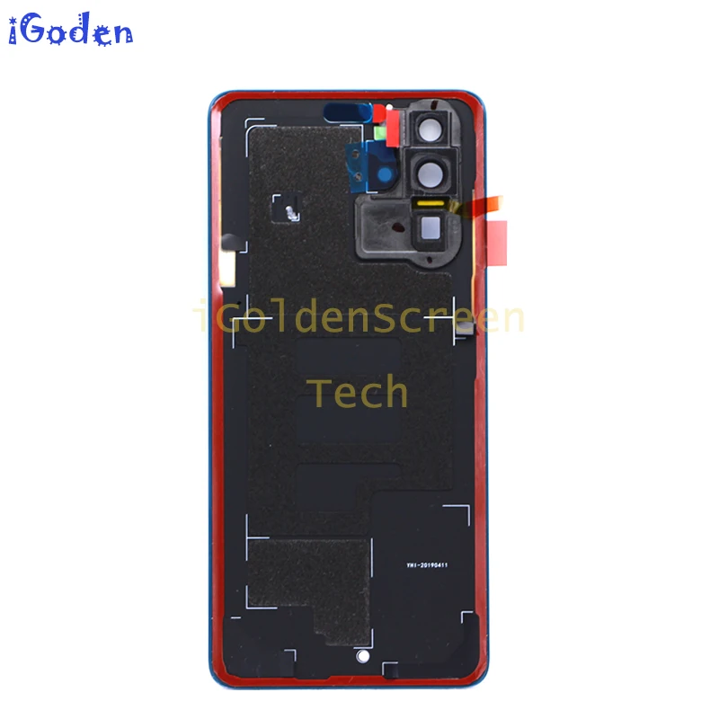 Задний корпус для huawei P30 pro, задняя крышка, стеклянная батарея с объективом камеры, Замена для huawei P30 pro, задняя крышка батареи