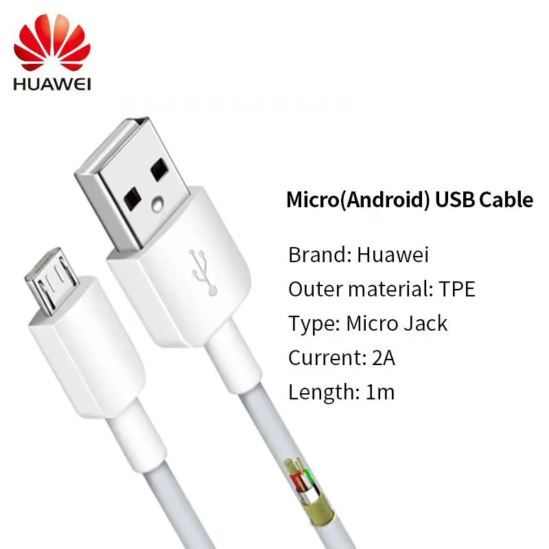 Huawei Micro USB кабель для быстрой зарядки 2A Android телефон зарядное устройство Microusb Кабели передачи данных для huawei AP70 r35