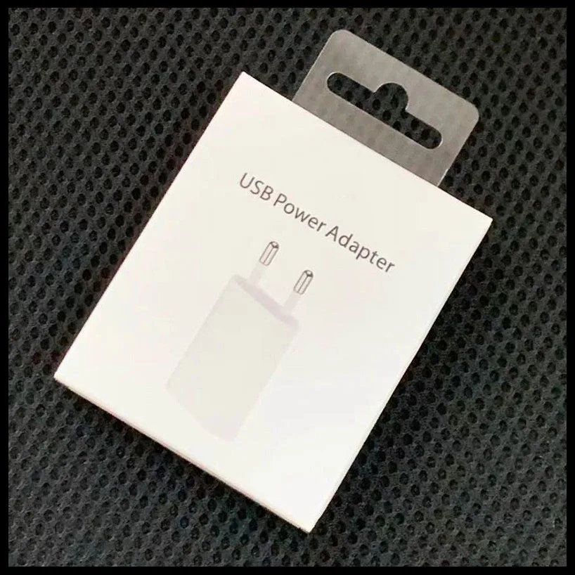 Оригинальное зарядное устройство USB с европейской вилкой для iPhone 11 X XS MAX XR 8 7 6s Plus 5s SE дорожное настенное