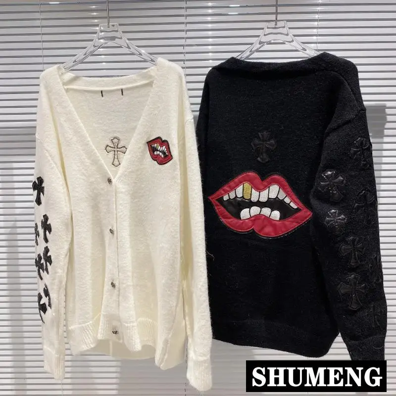 Streetwear Women Sweaters 2020 Autumn New Big