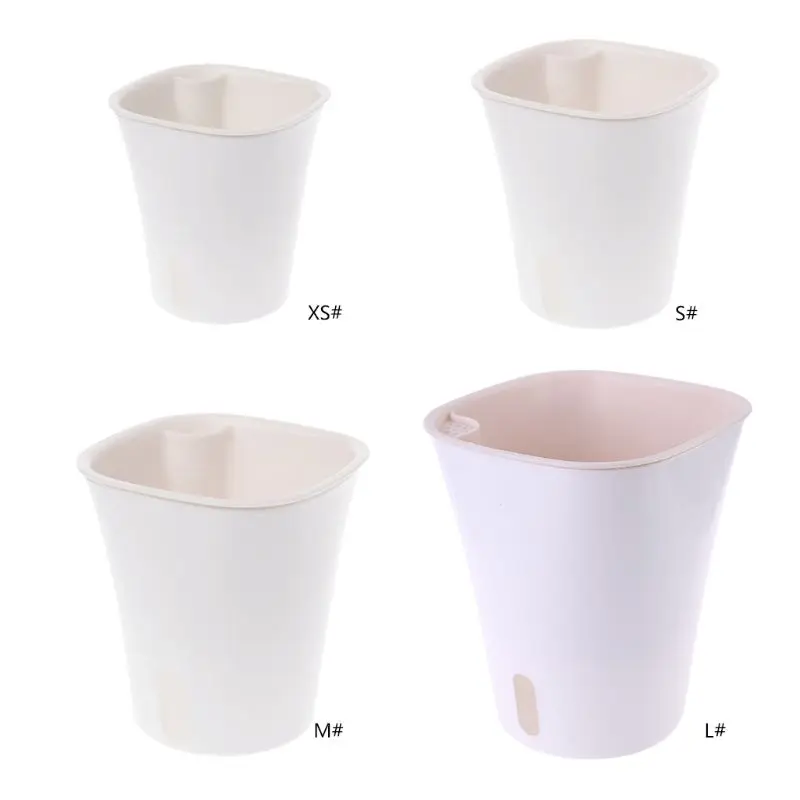 

Useful Self Watering Planter Flower Pot Home Garden Balcony Decor Lazy Use New J78C