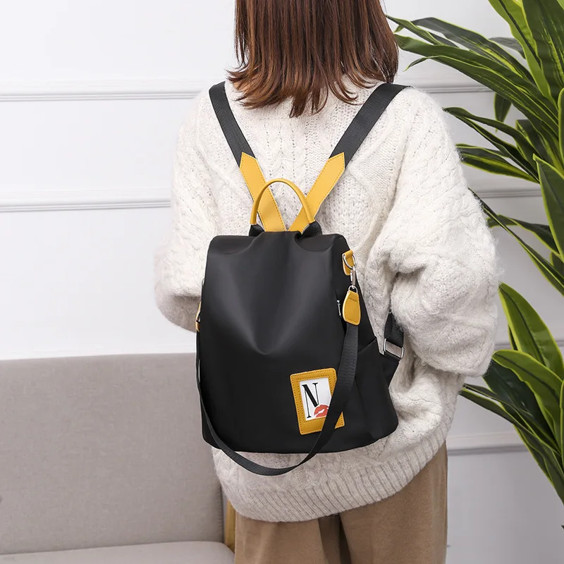 

Oxford Cloth Backpack Women's 2019 New Style Korean-style Popular Brand Versatile Anti-theft Backpack Multi-functional Shoulder
