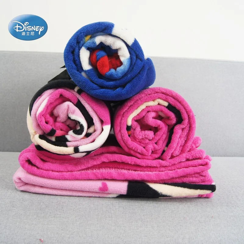 Disney dos Desenhos Capa de Dormir Sofá de Cama Animados Mickey Minnie Mouse Bonito Princesa Macio Velo Coral Cobertor Meninos Meninas Lance 130x150cm no 10 meninas capa de dormir lance 130x150cm no sofá de cama