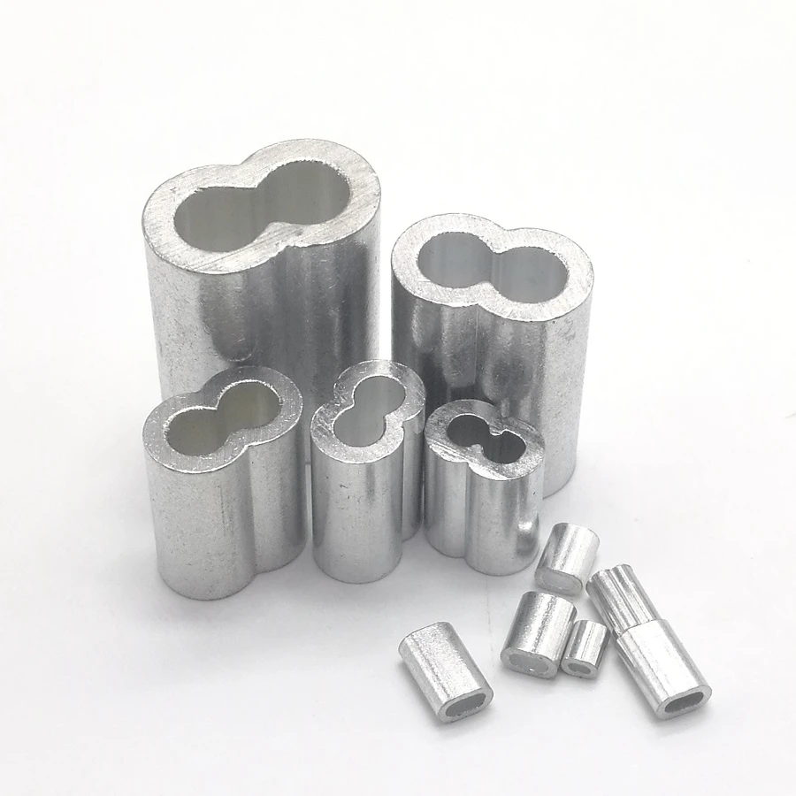 HANDYCRF M0.8 M1.0 M1.2 M1.5 M2 M3 M5 M8 M10 M12 Aluminum Wire Rope Ferrule Cable Ties Crimp Stell Wire Rope Chuck Aluminum Jacket Size: 30pcs M2 HANDYCRF M0.8 M1.0 M1.2 M1.5 M2 M3 M5 M8 M10 M12 Aluminum Wire Rope Ferrule Cable Ties Crimp Stell Wire Rope Chuck Aluminum Jacket Size: 30pcs M2