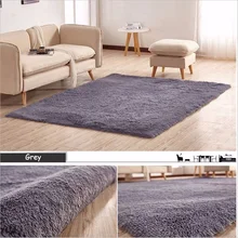 Ковер в скандинавском стиле, прикроватное одеяло с длинными волосами, журнальный столик для гостиной, коврик для спальни, нескользящий коврик A005C