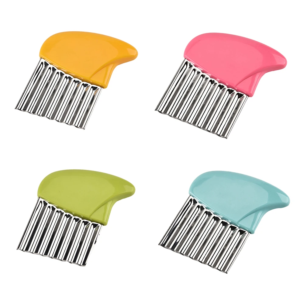 Многофункциональный волнообразный Резак картофельный нож из нержавеющей ...