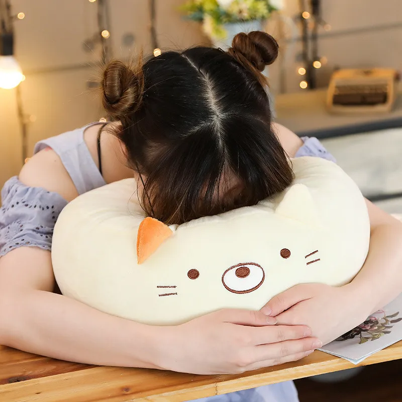 Мультяшная Подушка, милая Подушка Sumikko Gurashi Nap, мягкая подушка с изображением динозавра, поросенка, Хаски, животных, подушка для детей, подарок на день рождения, Kawaii