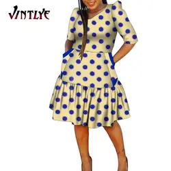 African Dresses for Women Akara Fashion Dashiki Women Outfit Plus Size African Robe Maxi Dress Women African Clothes WY9517